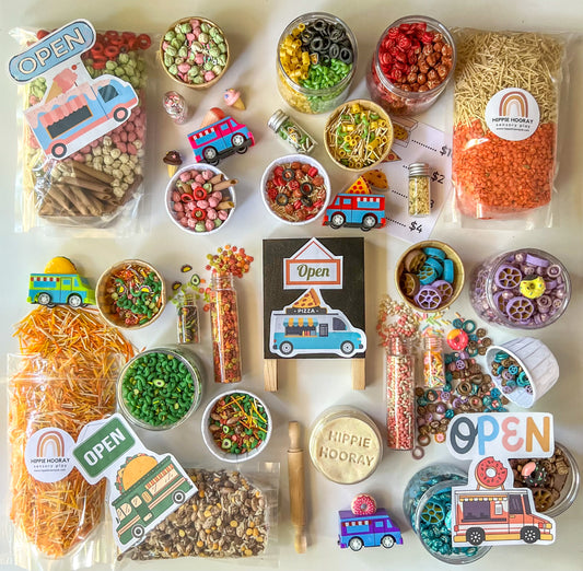 Filler Up! Food Truck Park Sensory Play Collection